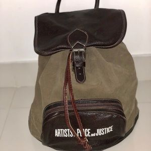 Peace Art Bookbag
